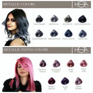 Nouvelle Metallum Colour Chart